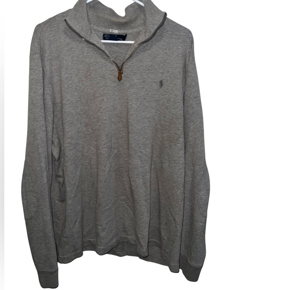 Polo Ralph Lauren Other - Polo by Ralph Lauren Quarter Zip Grey Sweater